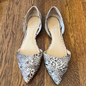 Vince Camino Snake Skin Flats